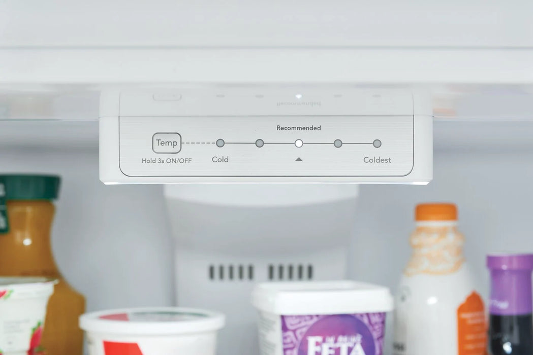 Réfrigérateur Frigidaire avec congélateur en haut 18 Pi. Cu. - FRTE1835AW - Écofrais inclus
