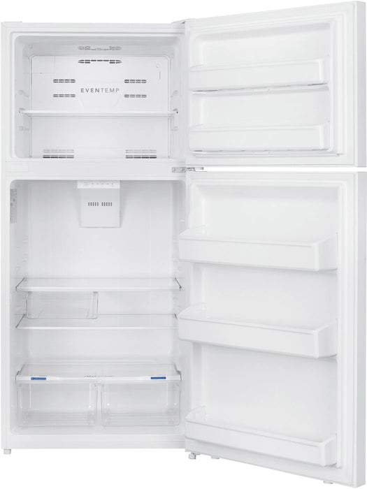 Réfrigérateur Frigidaire avec congélateur en haut 18 Pi. Cu. - FRTE1835AW - Écofrais inclus