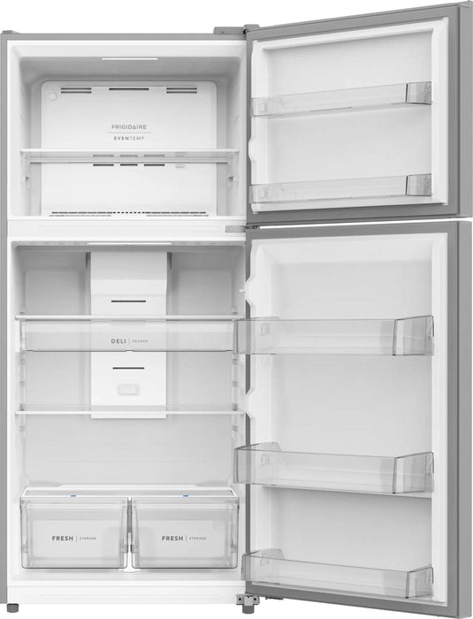 Réfrigérateur Frigidaire avec congélateur en haut 22 Pi. Cu. - FRTE2246AS - Écofrais inclus