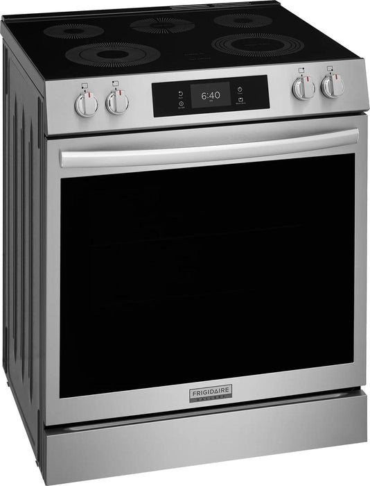 Cuisinière Frigidaire Gallery encastrable avec pizza cuite sur pierre - GCFE307CBF