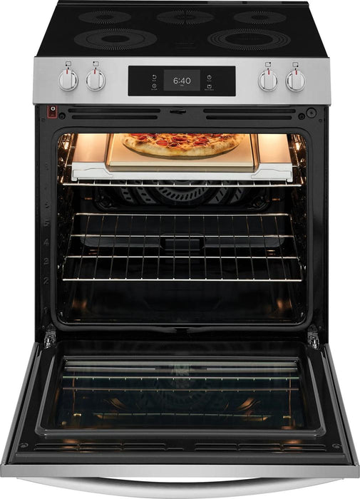 Cuisinière Frigidaire Gallery encastrable avec pizza cuite sur pierre - GCFE307CBF