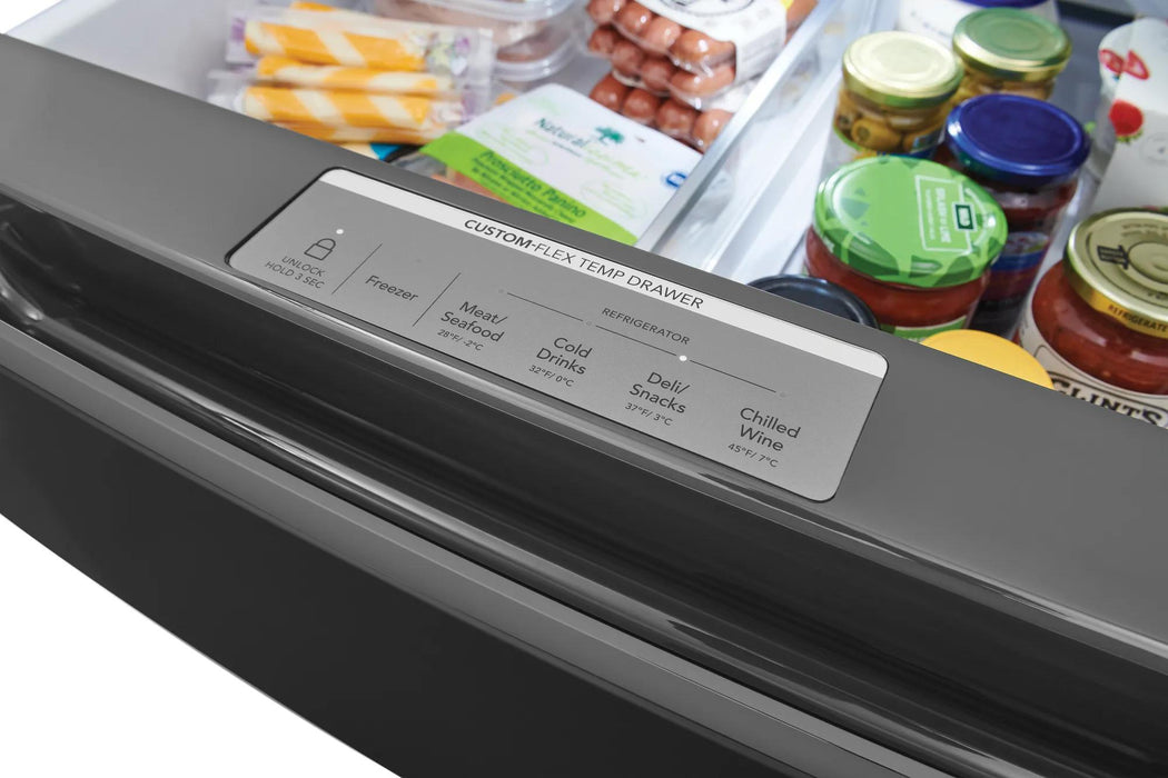 Réfrigérateur Frigidaire à portes françaises profondeur de comptoir de 22 pi cu - GRMC2273CD  - Écofrais inclus