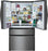 Réfrigérateur Frigidaire à portes françaises profondeur de comptoir de 22 pi cu - GRMC2273CD  - Écofrais inclus
