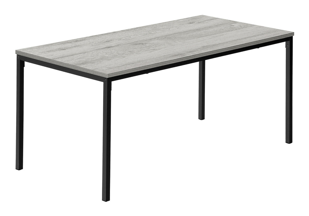 Table de salon Monarch gris pâle et métal noir I3796