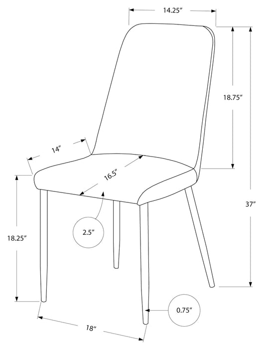 Schéma des dimensions I1034