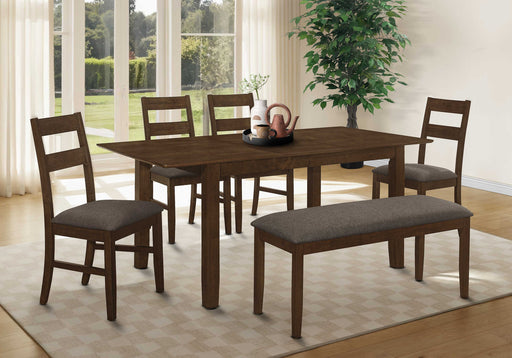 Table à manger – 36"X 72", extension 18" noyer brun Monarch I1395