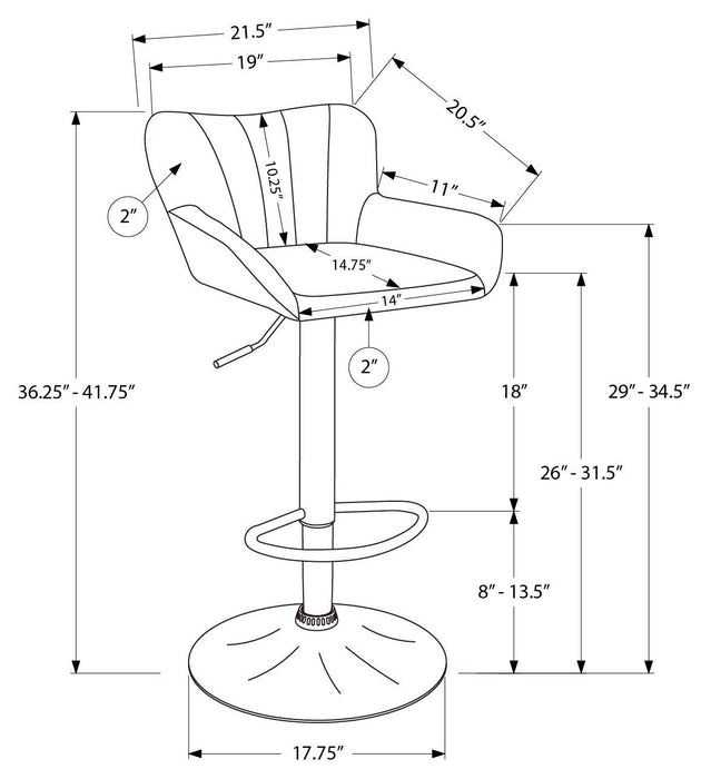 Schéma des dimensions I2329
