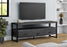 Meuble TV – 60"L, faux bois noir, 3 tiroirs Monarch I2823