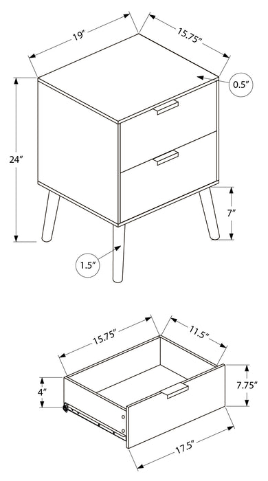 Schéma des dimensions I3608