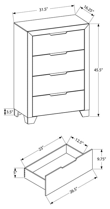 Schéma des dimensions I5244
