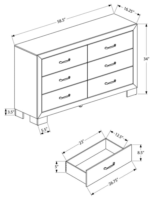 Schéma des dimensions I5276