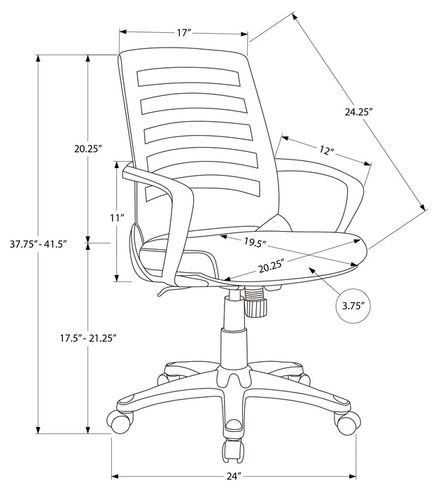 Chaise de Bureau Monarch - I7224