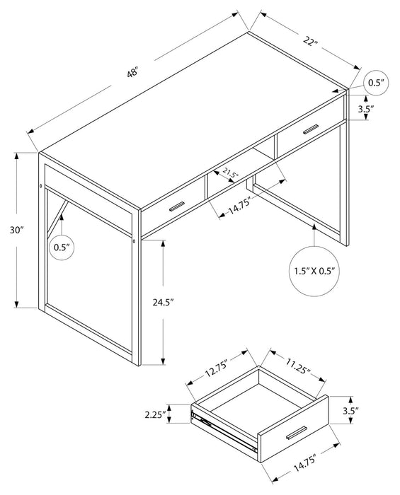 Schéma des dimensions I7364