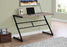 Bureau – 48"L, taupe foncé, métal noir Monarch I7373