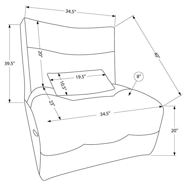 Schéma des dimensions I8185