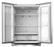 Réfrigérateur Moffat portes francaises Stainless - MNE18DYTNFS - Écofrais inclus