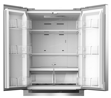 Réfrigérateur Moffat portes francaises Stainless - MNE18DYTNFS - Écofrais inclus