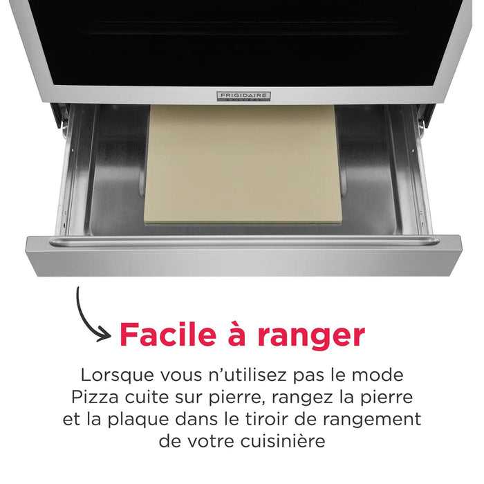 Cuisinière Frigidaire Gallery encastrable avec pizza cuite sur pierre - GCFE307CBF