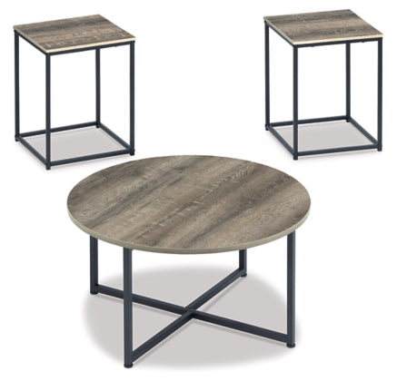 Table de salon Ashley wadeworth 3pcs - T103-213