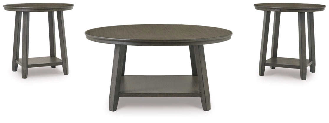 Table de salon Ashley Caitbrook 3pcs - T188-13