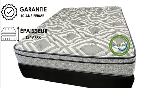 Matelas Mirabel Briana Semi Ferme 39''