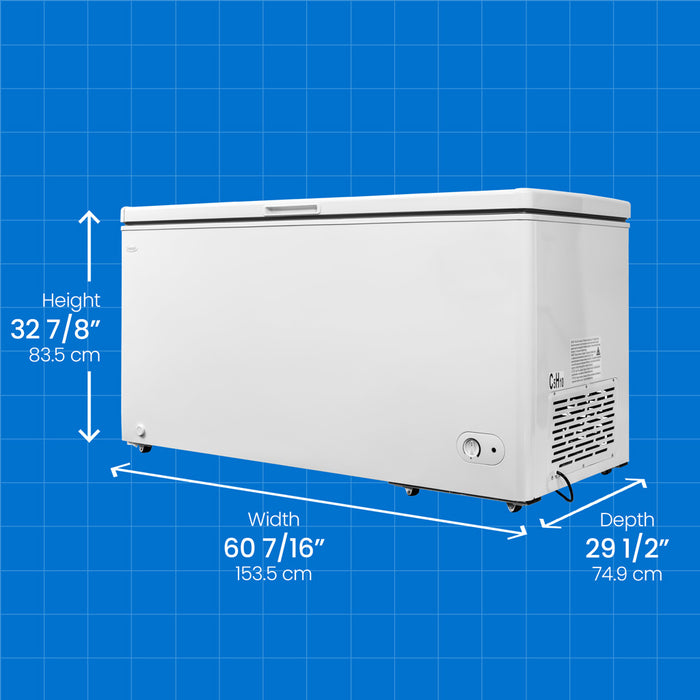 Congélateur horizontal Danby de 14,5 pi.cu. - DCF145A3WDB - Écofrais inclus (garantie du fabricant : 5 ans) – Garantie de bon fonctionnement : 6 ans