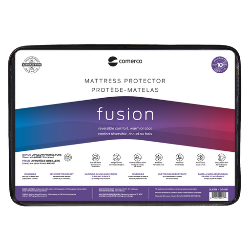 Ensemble protège-matelas Fusion Grand 60x80 avec 2 protège-oreillers