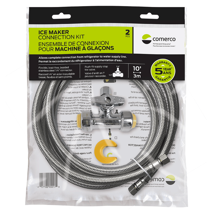 Ensemble de connexion pour machine à glaçons