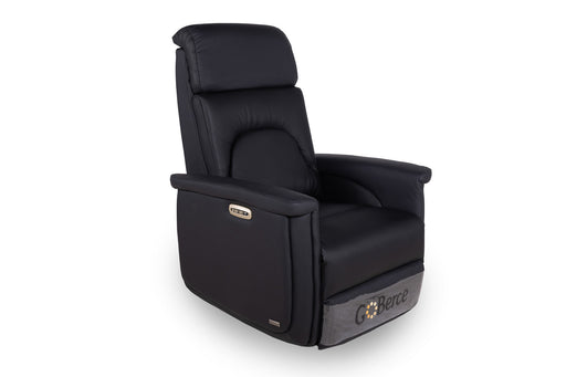 Fauteuil GoBerce 6854 cuir combo noir