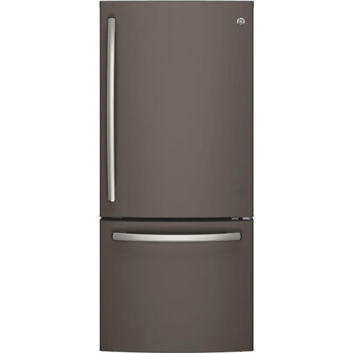 Réfrigérateur GE avec congélateur en bas 21 Pi. Cu. - GDE21DMKES - Écofrais inclus