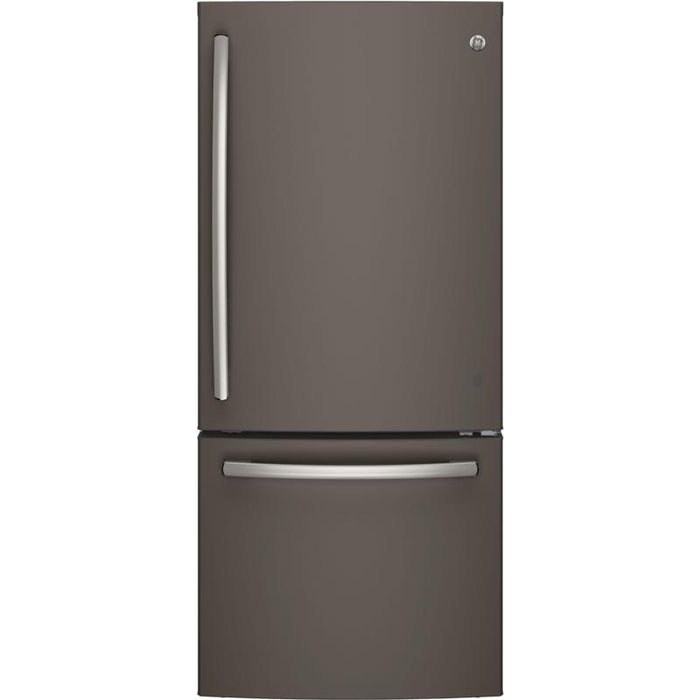Réfrigérateur GE avec congélateur en bas 21 Pi. Cu. - GDE21DMKES - Écofrais inclus