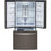 Réfrigérateur GE Profile porte française avec congélateur en bas 21 Pi. Cu. - PNE21NMLKES